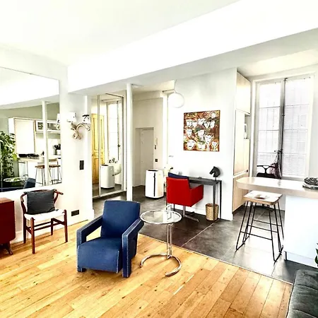 Marais Beaux Volumes Et Clarte Lägenhet *